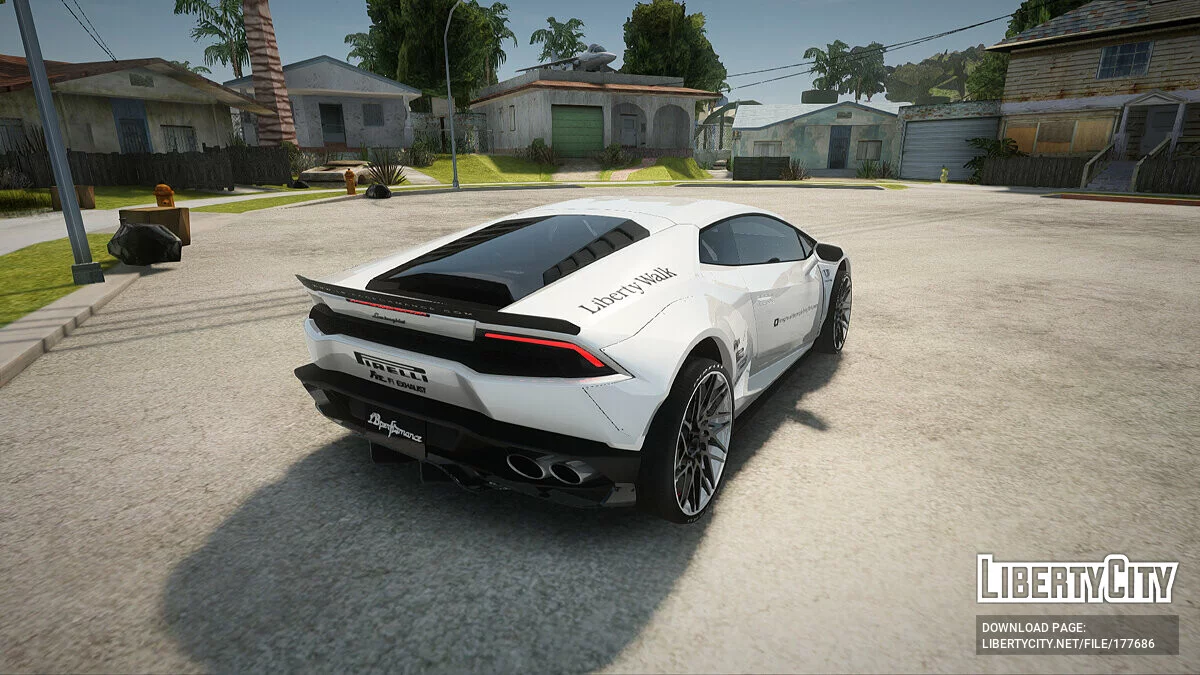 Lamborghini Huracan LP610-4 2015 Liberty Walk LB / GTA San Andreas