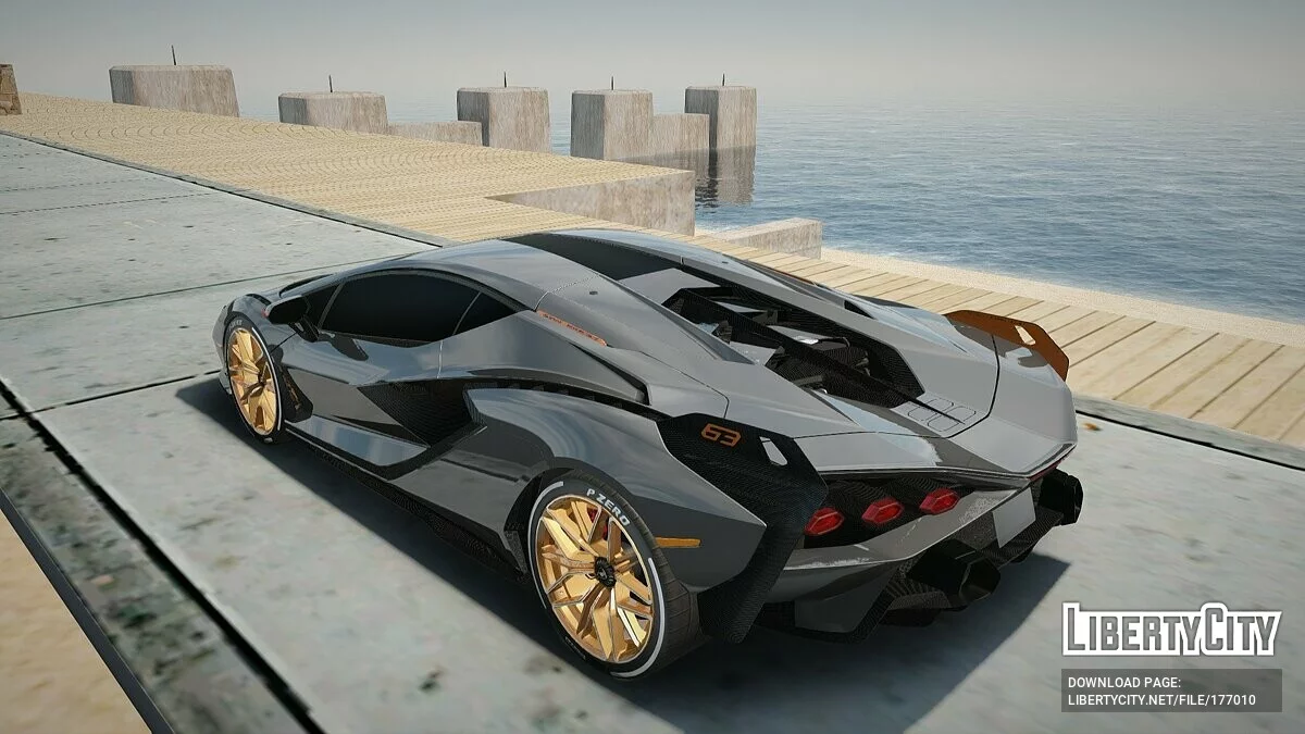 Lamborghini Sian 2020 / GTA San Andreas