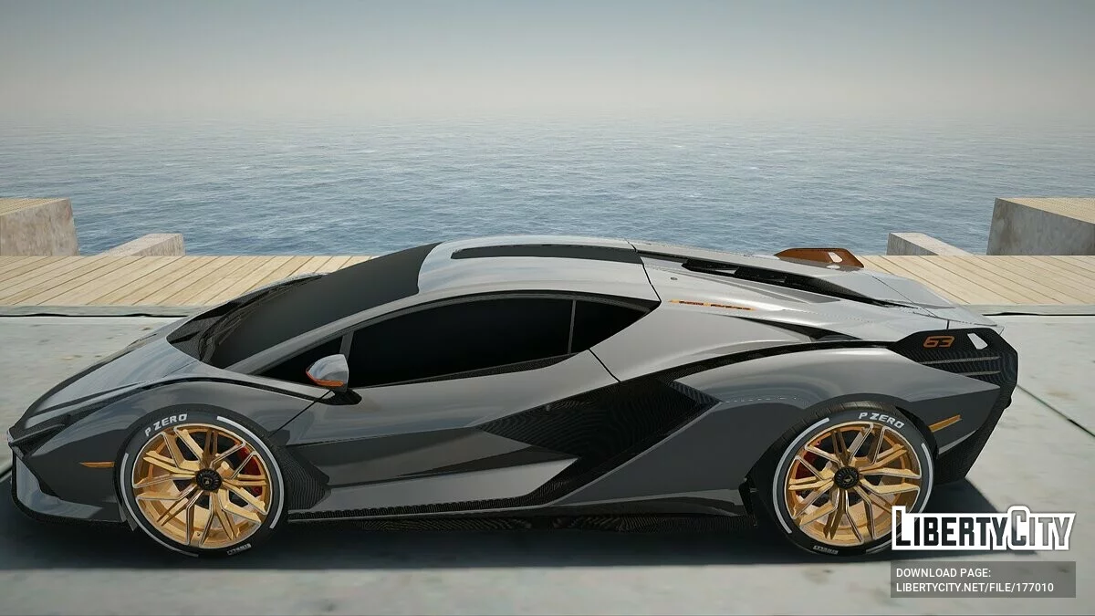 Lamborghini Sian 2020 / GTA San Andreas