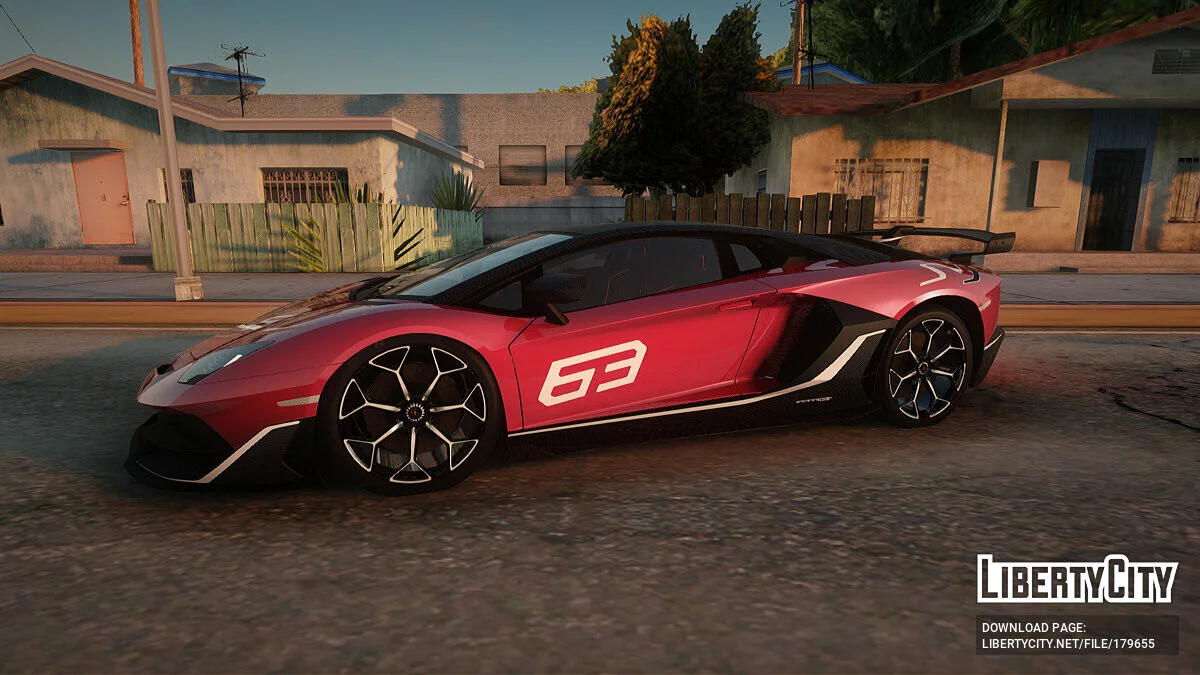 Lamborghini Aventador / GTA San Andreas