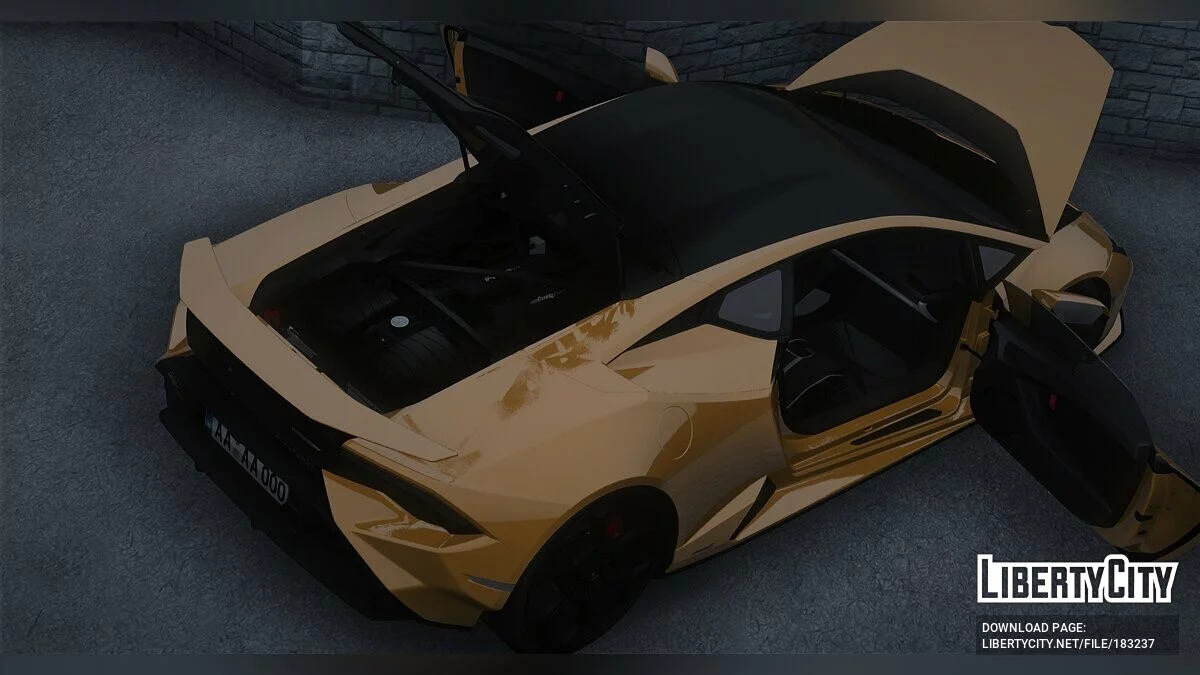 兰博基尼 Huracan Tecnica 2023 / GTA San Andreas