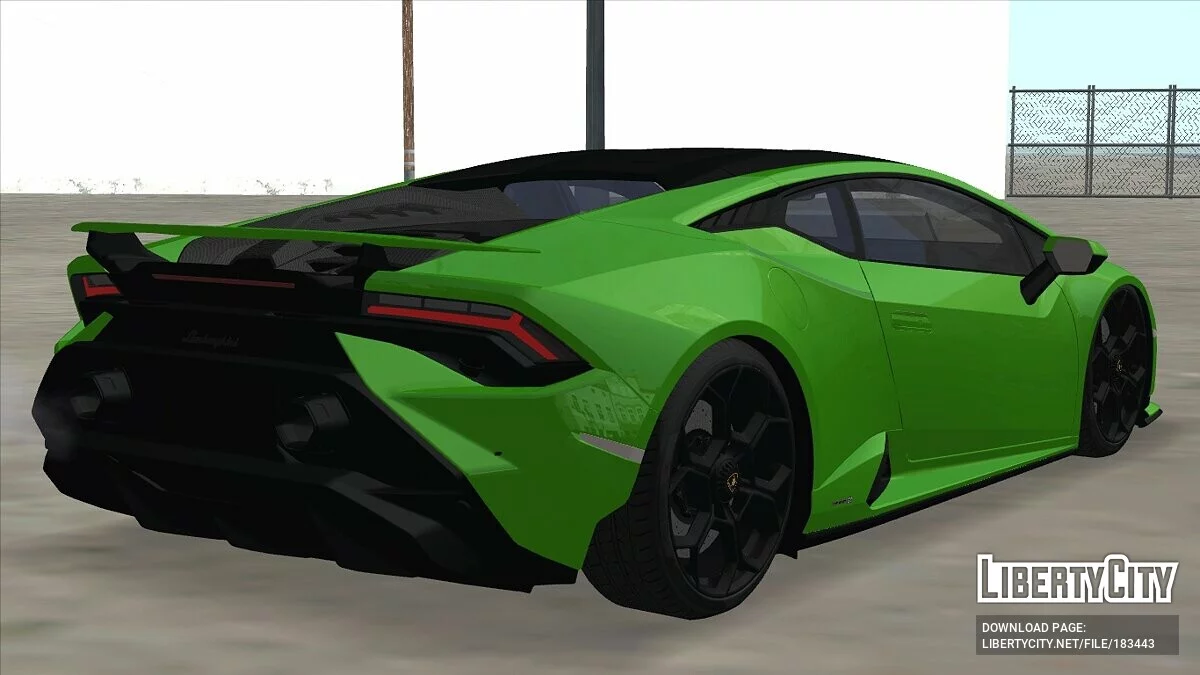 Lamborghini Huracan Tecnica 2023 / GTA San Andreas