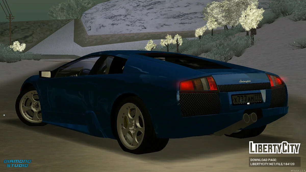 Lamborghini Murcielago + CCD / GTA San Andreas