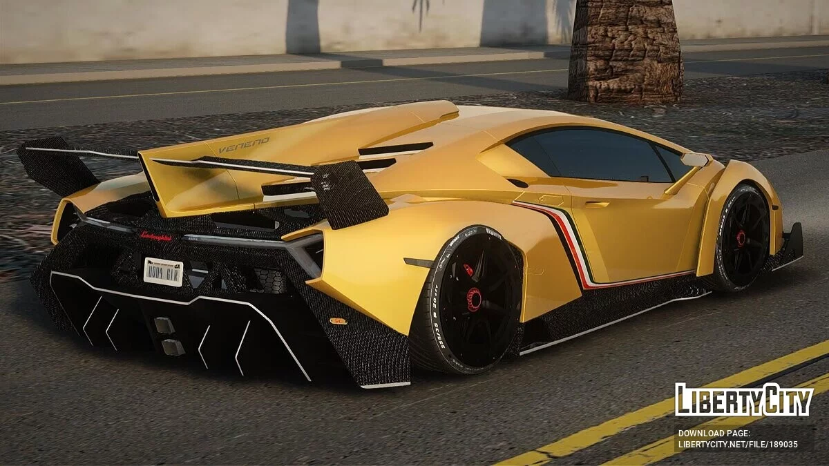 2013 Lamborghini Veneno (HQ) / GTA San Andreas