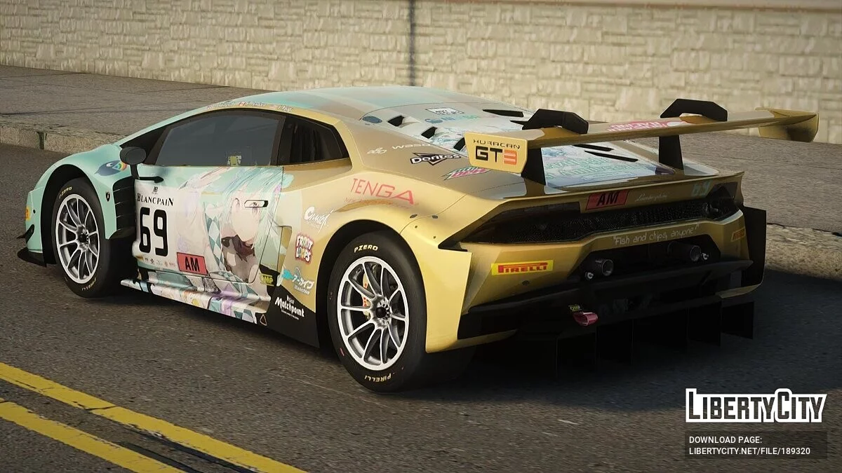 2015 Lamborghini Huracan GT3 / جي تي إيه سان أندرياس