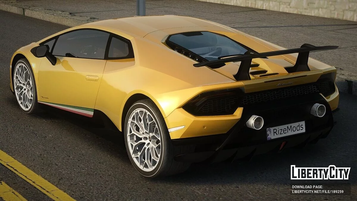 2017 Lamborghini Huracan Performante / GTA San Andreas