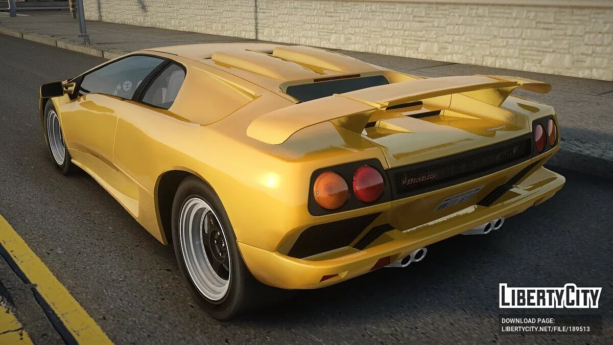 Lamborghini Diablo SV 1997 / GTA San Andreas