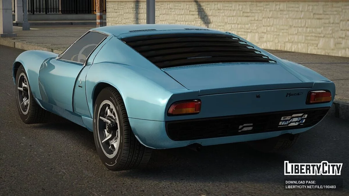 Lamborghini Miura P400 1967 / GTA San Andreas