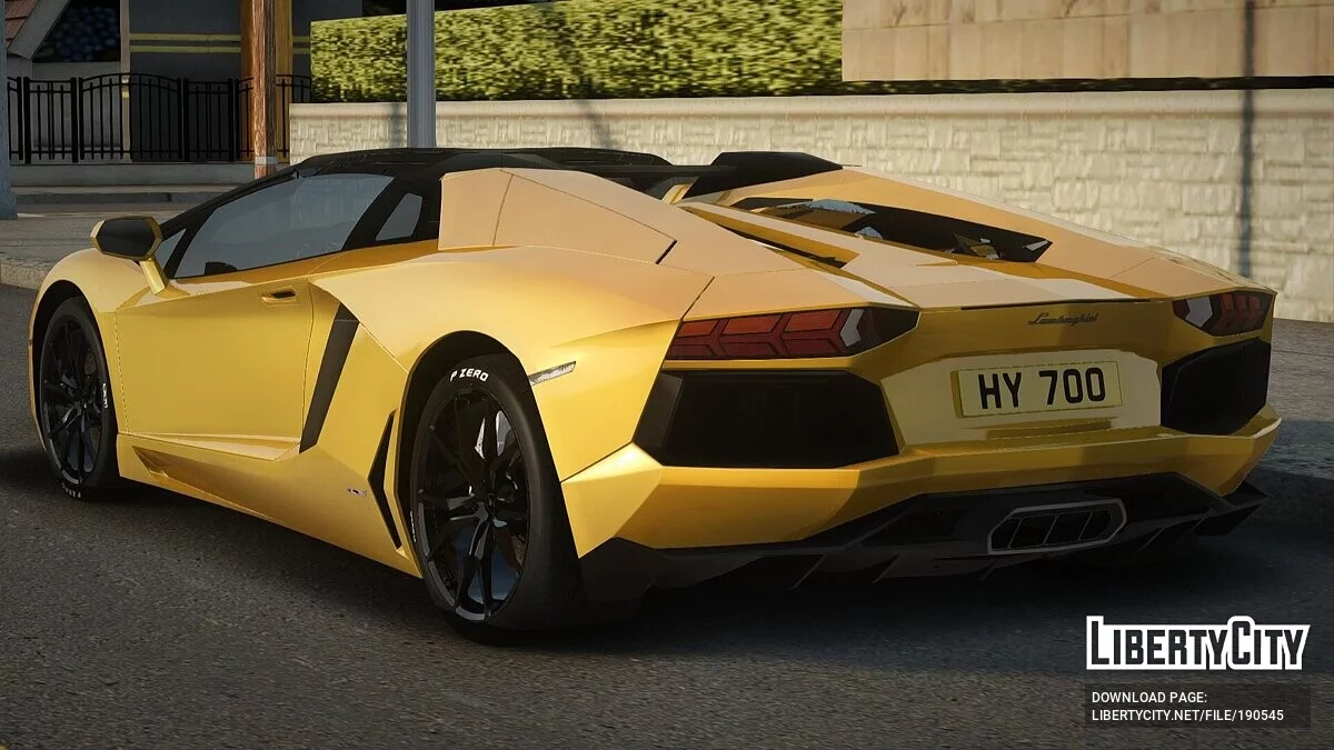 2013 Lamborghini Aventador LP700-4 Roadster / GTA San Andreas