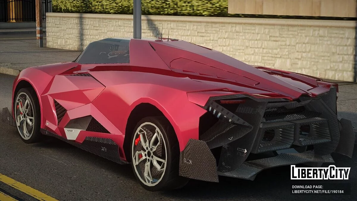 Lamborghini Egoista v2 / GTA San Andreas