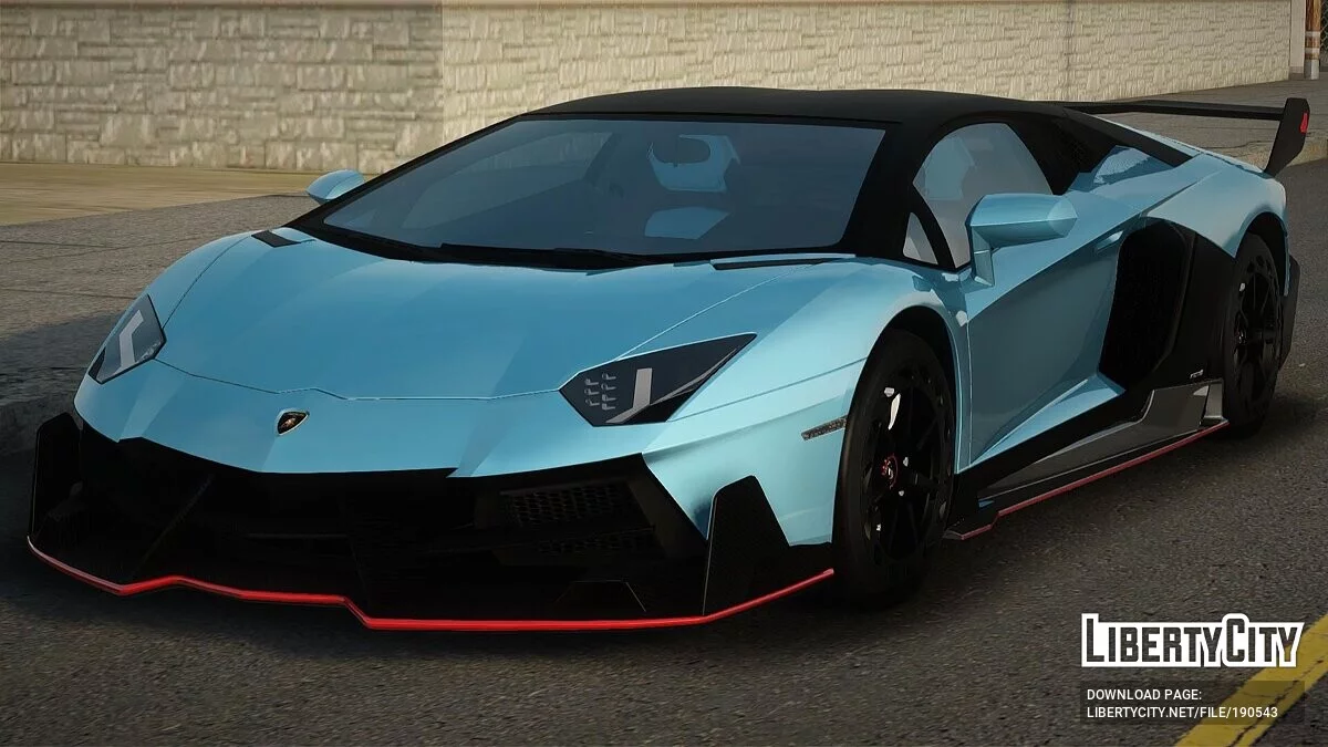 Lamborghini LP700-4 AVSM Roadster / GTA San Andreas