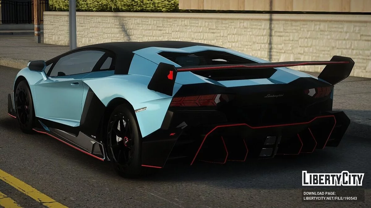 Lamborghini LP700-4 AVSM Roadster / GTA San Andreas