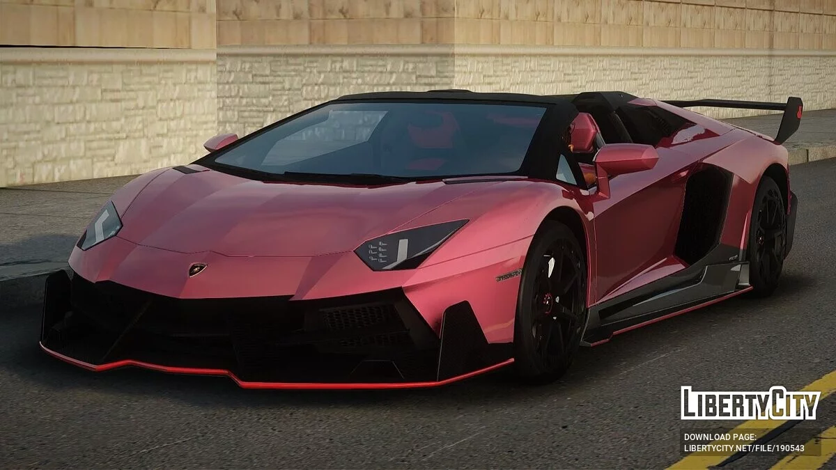 Lamborghini LP700-4 AVSM Roadster / GTA San Andreas