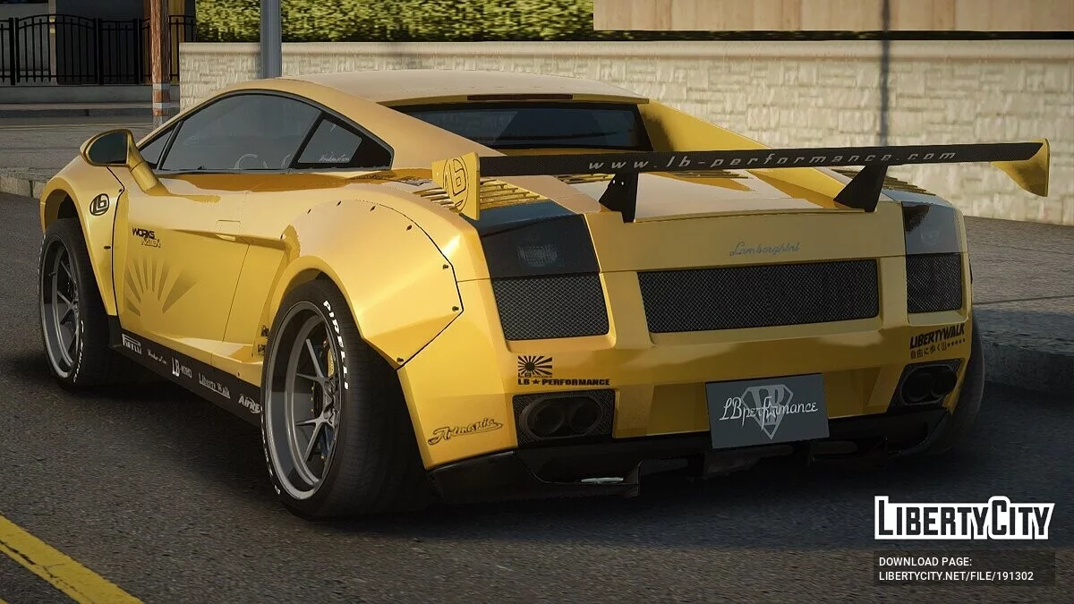 2005 Lamborghini Gallardo Liberty Walk LB Performace [HQ] / GTA San Andreas