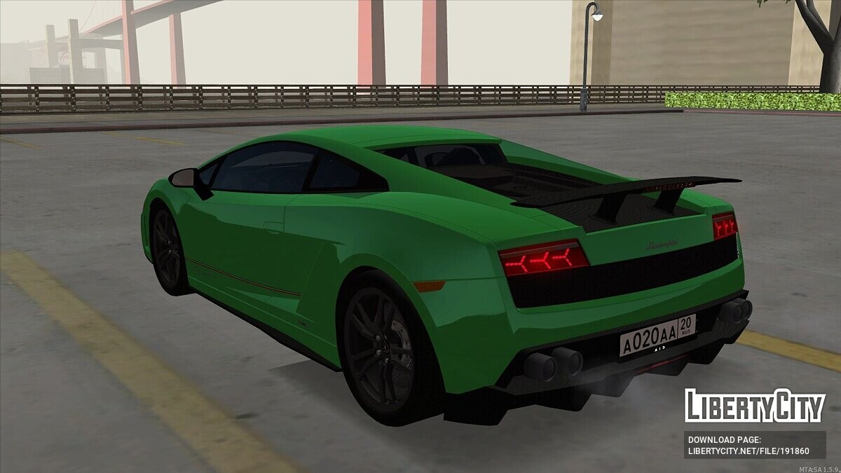 Lamborghini car 2011 Lamborghini Gallardo LP 570-4 Superleggera for GTA San Andreas