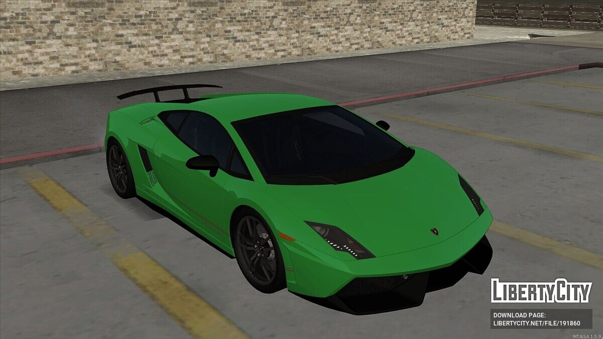 Lamborghini car 2011 Lamborghini Gallardo LP 570-4 Superleggera for GTA San Andreas