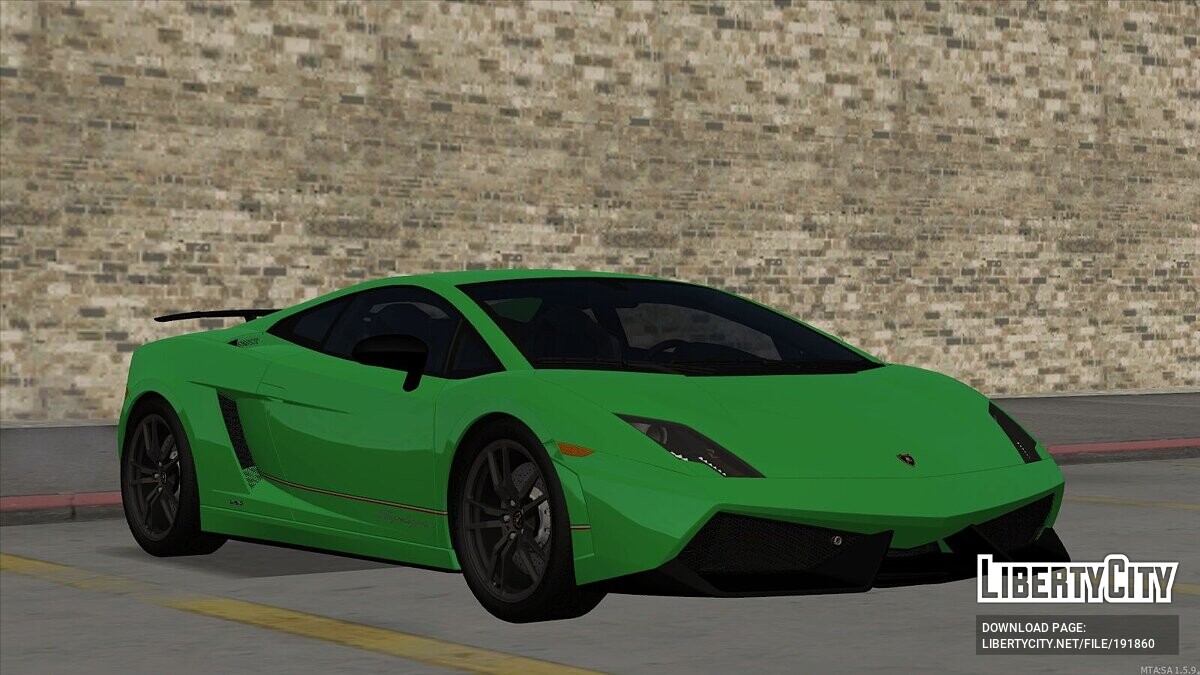 Lamborghini car 2011 Lamborghini Gallardo LP 570-4 Superleggera for GTA San Andreas