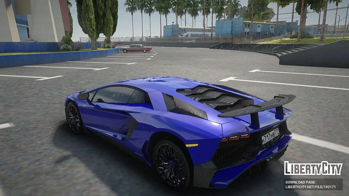 Lamborghini Aventador SVJ / GTA San Andreas