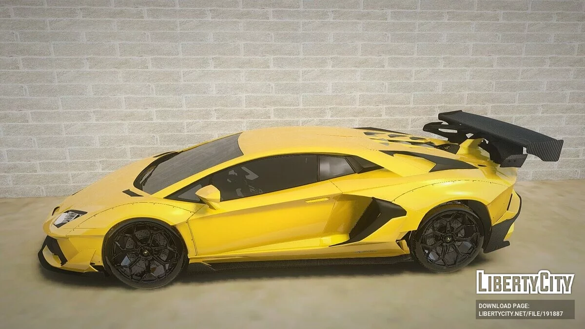 Lamborghini Aventador / GTA San Andreas