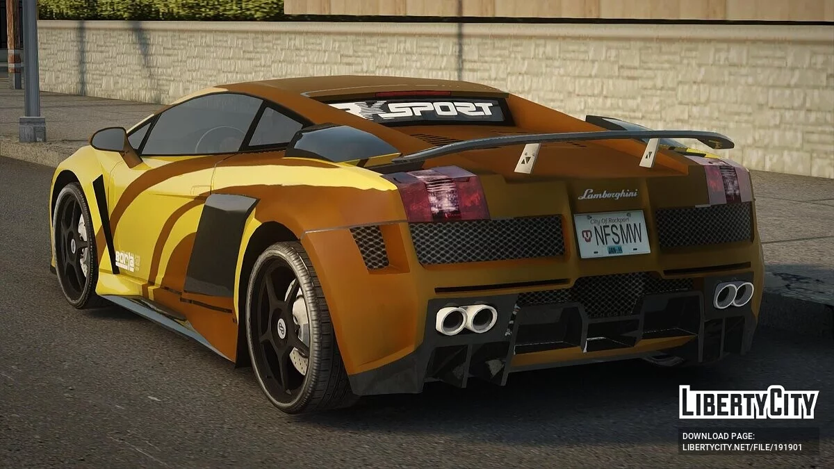 NFS Most Wanted 兰博基尼 Gallardo