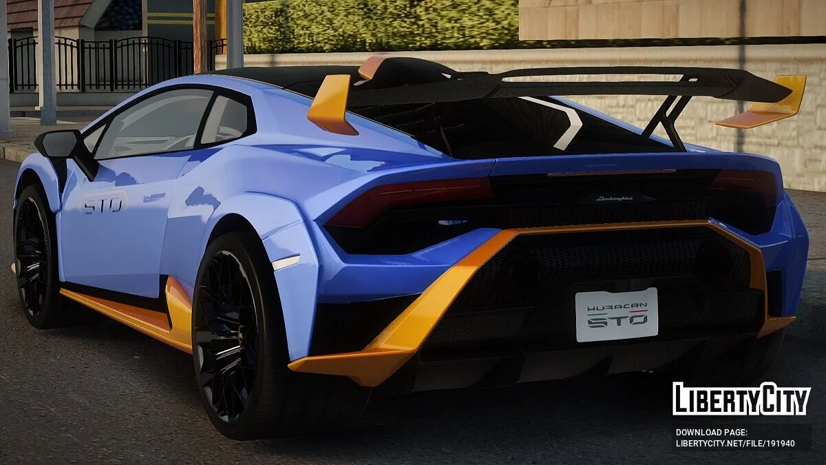 Lamborghini Huracan STO 2021 / GTA San Andreas