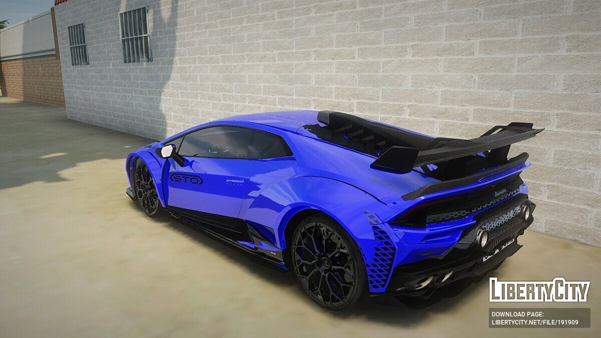 Lamborghini car Lamborghini Huracan for GTA San Andreas