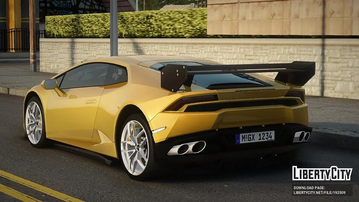 Lamborghini Huracán Tuneado / GTA San Andreas