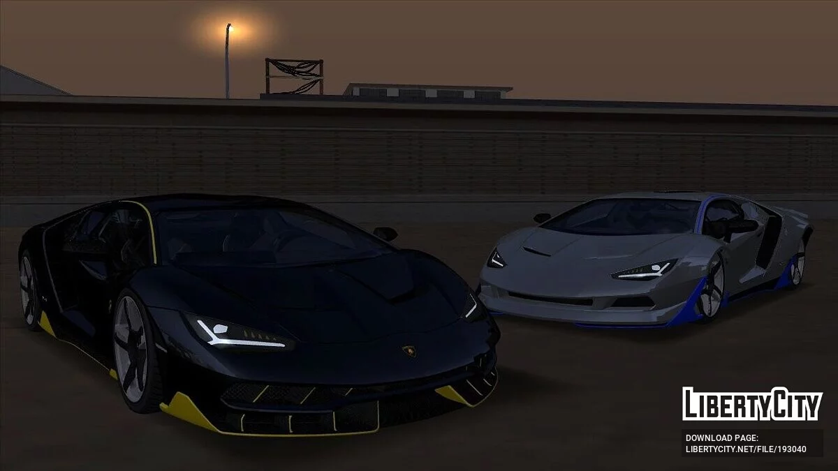 Lamborghini Centenario + CCD / GTA San Andreas