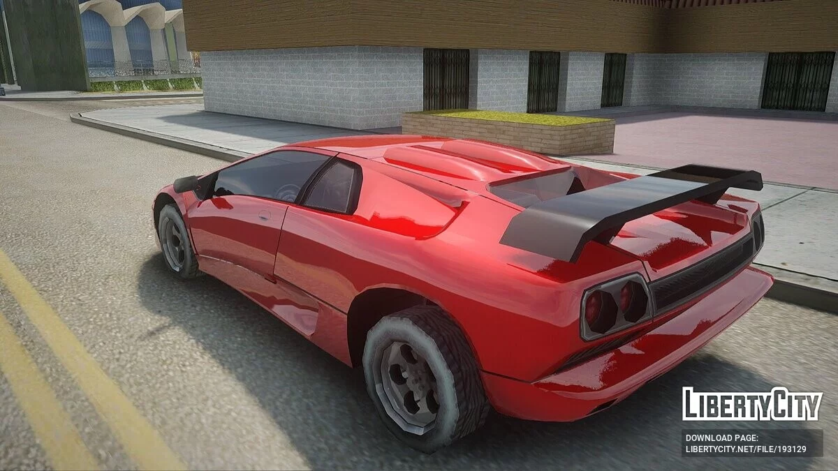 Lamborghini Diablo SV / GTA San Andreas