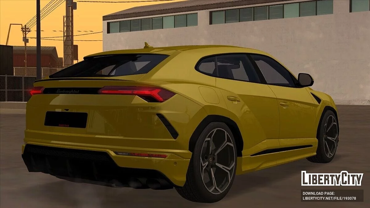 Lamborghini Urus + CCD / GTA San Andreas