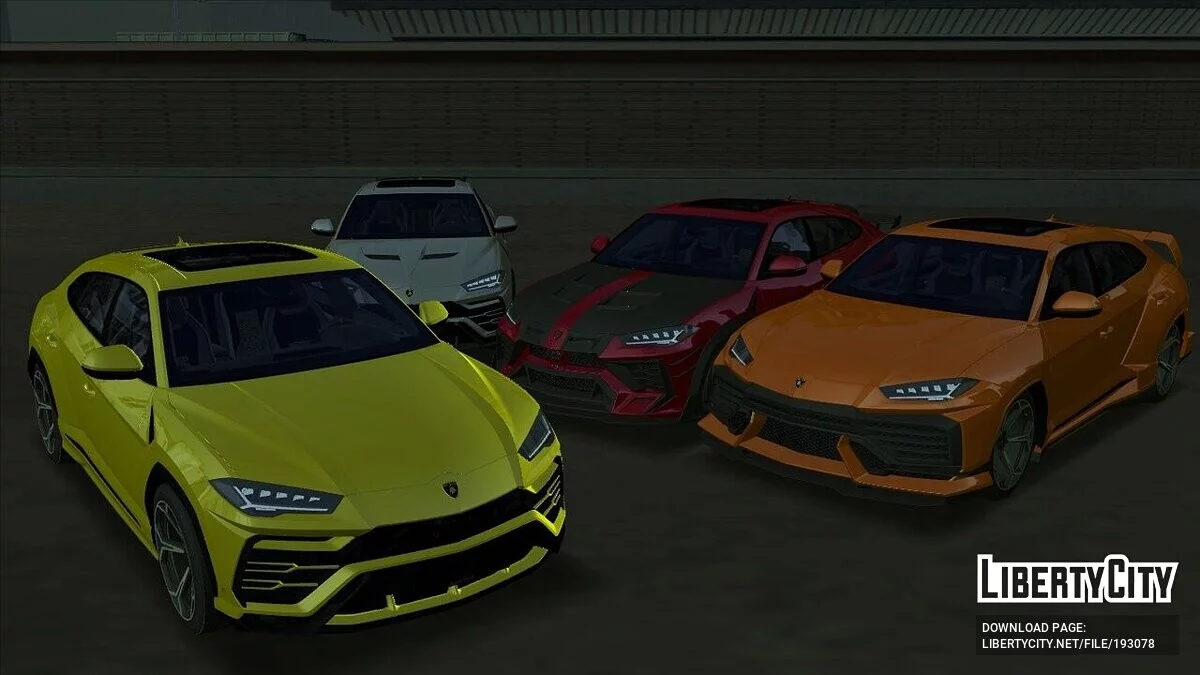 Lamborghini Urus + CCD / GTA San Andreas
