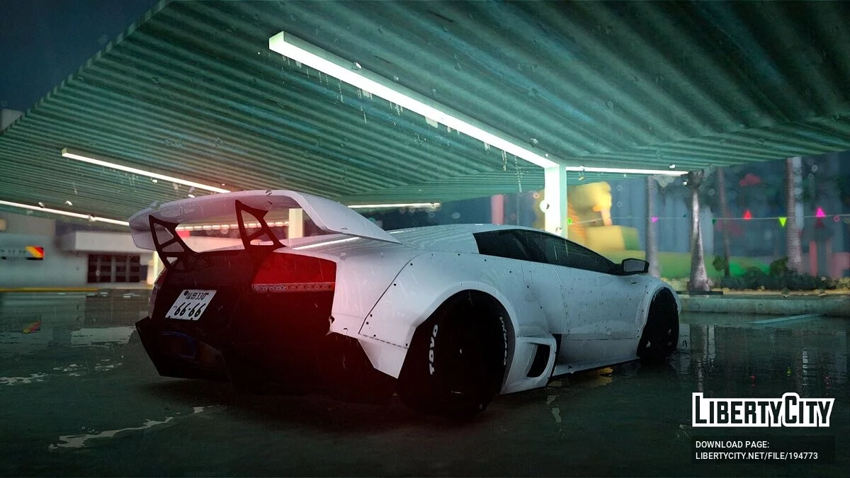 Lamborghini Murcielago LP670-4 SV Liberty Walk LB Performance / GTA San Andreas