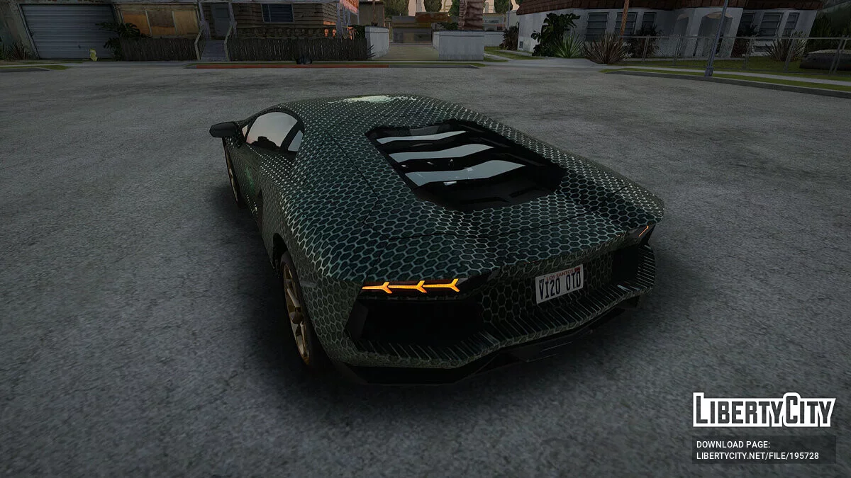 Lamborghini Aventador LP-700 Razer Gaming / GTA San Andreas