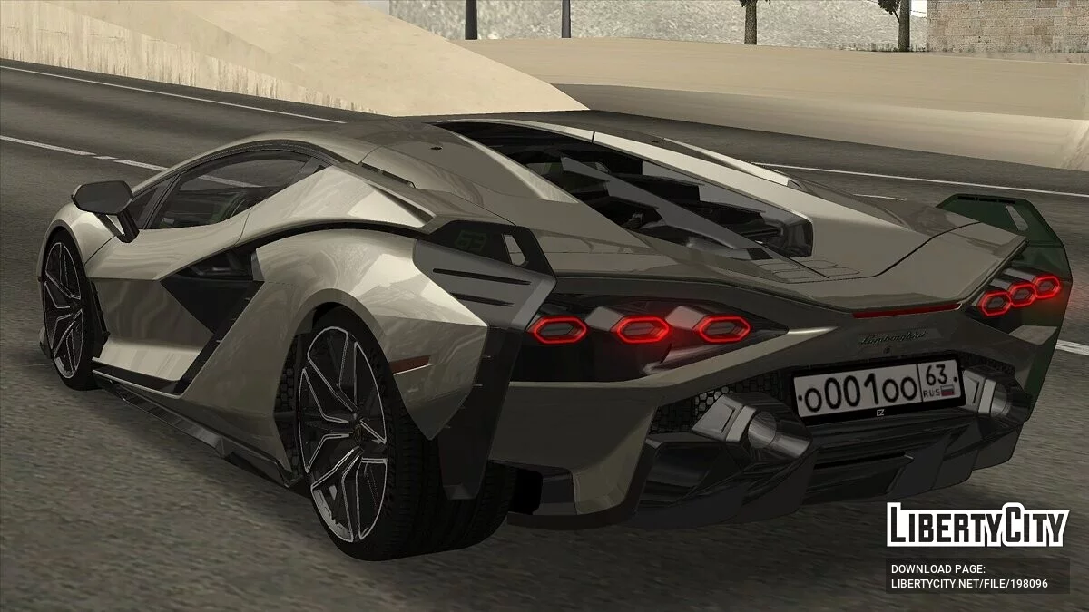 Lamborghini Sian / GTA San Andreas