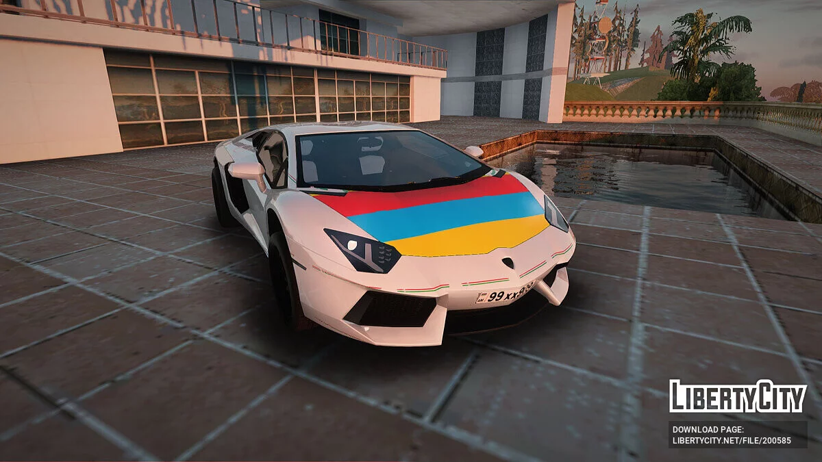 Lamborghini Aventador LP700-4 Armenian / GTA San Andreas