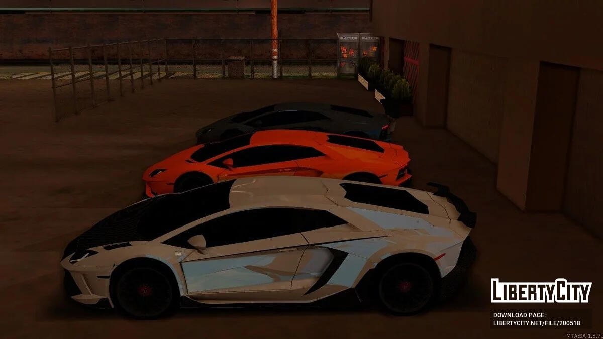 Lamborghini Aventador LP740-4s 2018 / GTA San Andreas