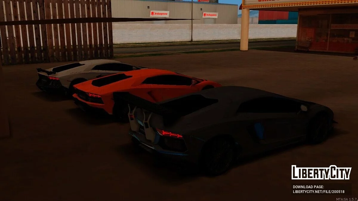 Lamborghini Aventador LP740-4s 2018 / GTA San Andreas