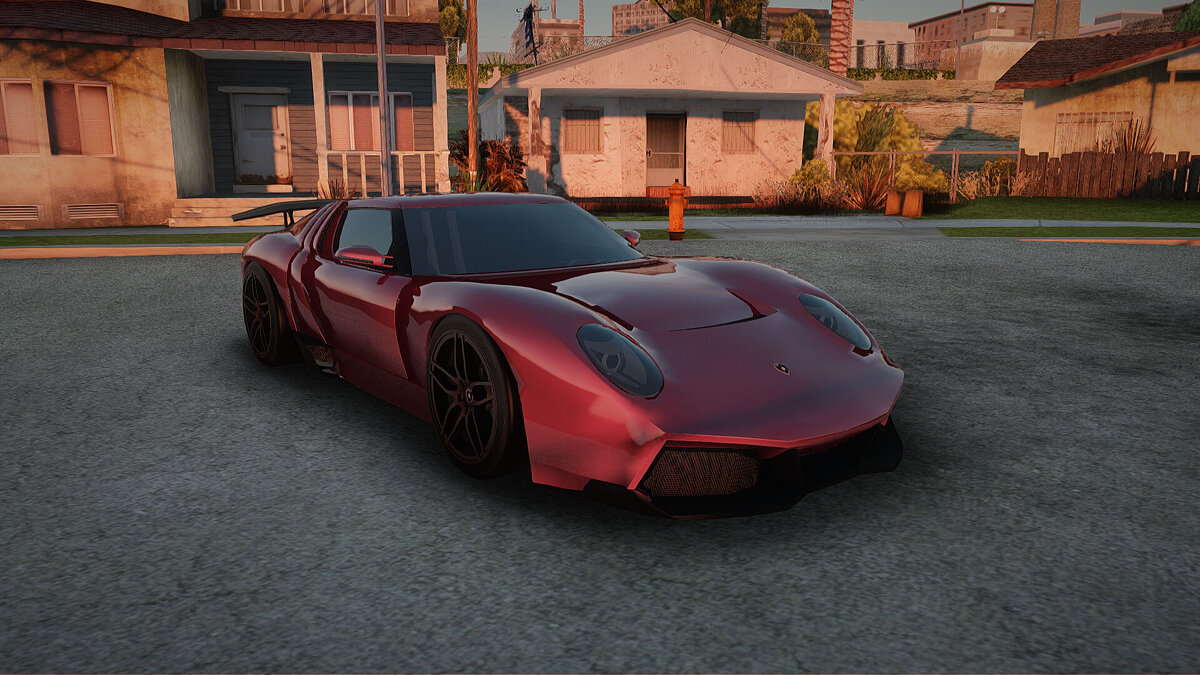 Скачать Lamborghini Miura LP670 Для GTA San Andreas