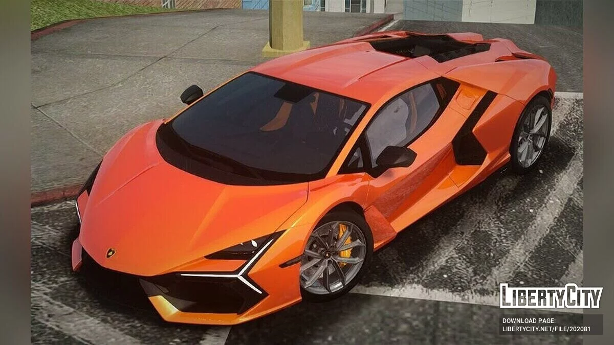 Lamborghini Revuelto 2024 / GTA San Andreas