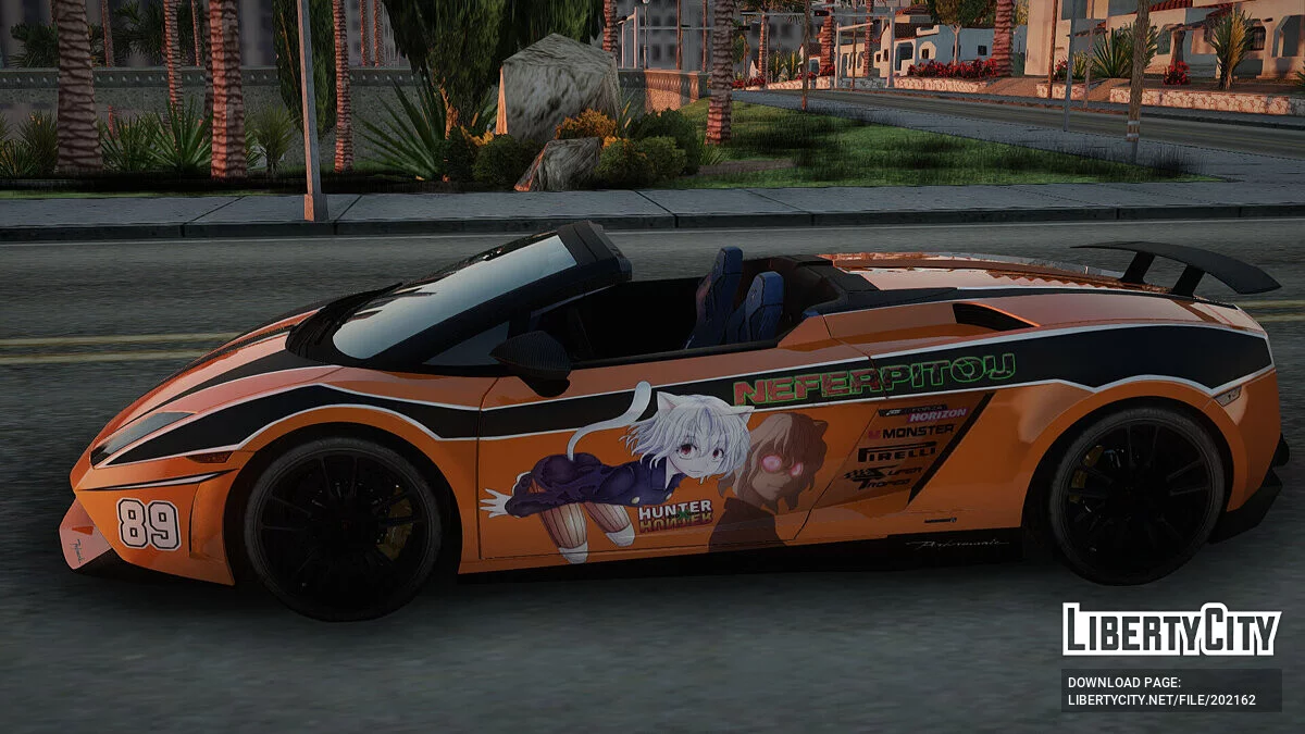 Lamborginhi Gallardo LP-570 Spyder HxH Neferpito / GTA San Andreas