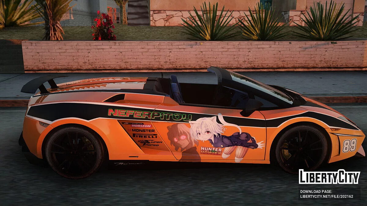 Lamborginhi Gallardo LP-570 Spyder HxH Neferpito / GTA San Andreas