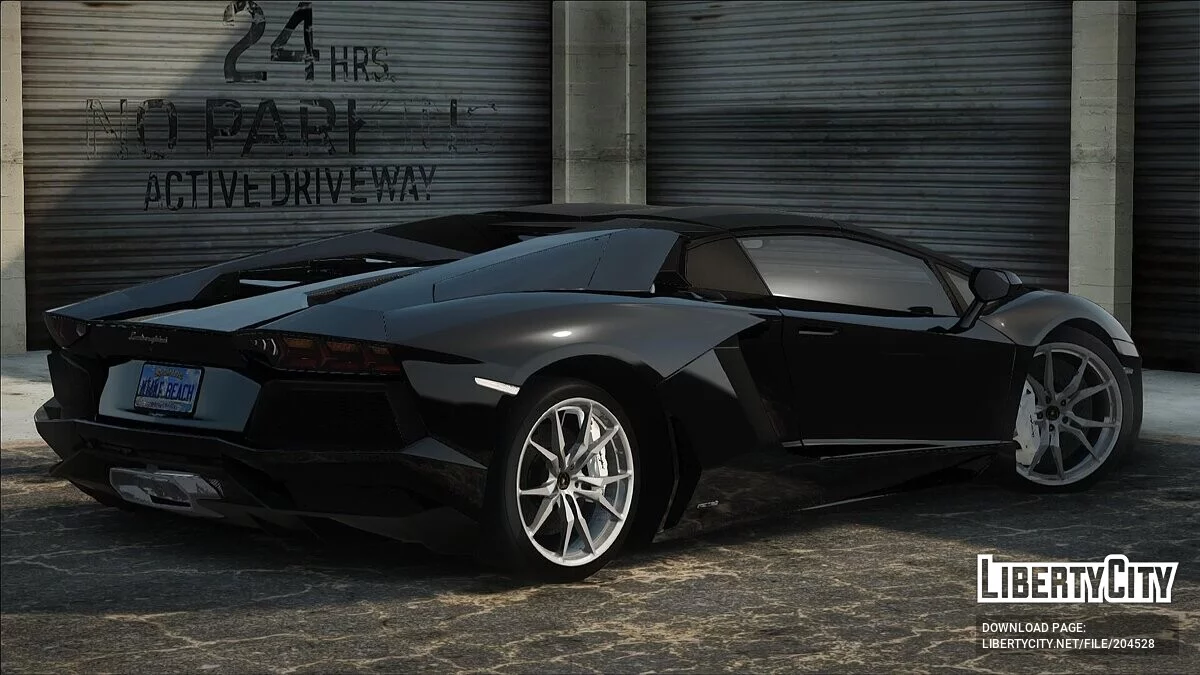 Lamborghini Aventador LP700-4 Roadster / GTA San Andreas