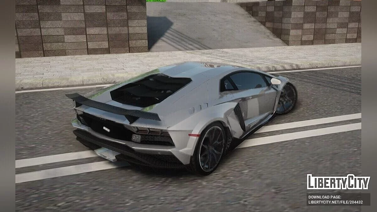 Lamborghini Aventador SVJ / GTA San Andreas