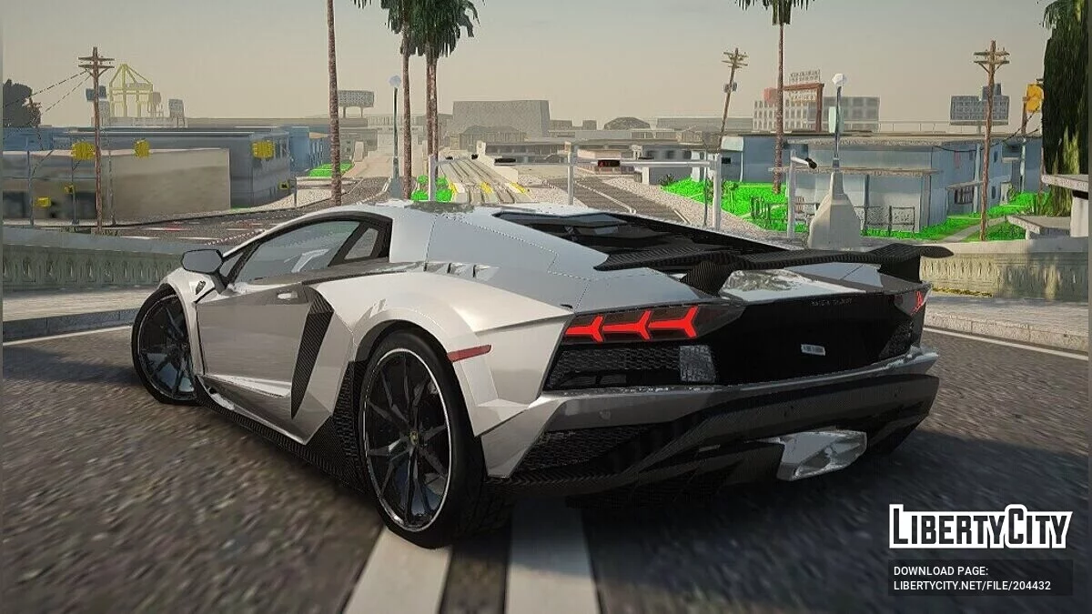 Lamborghini Aventador SVJ / GTA San Andreas