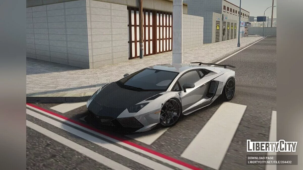 Lamborghini Aventador SVJ / GTA San Andreas