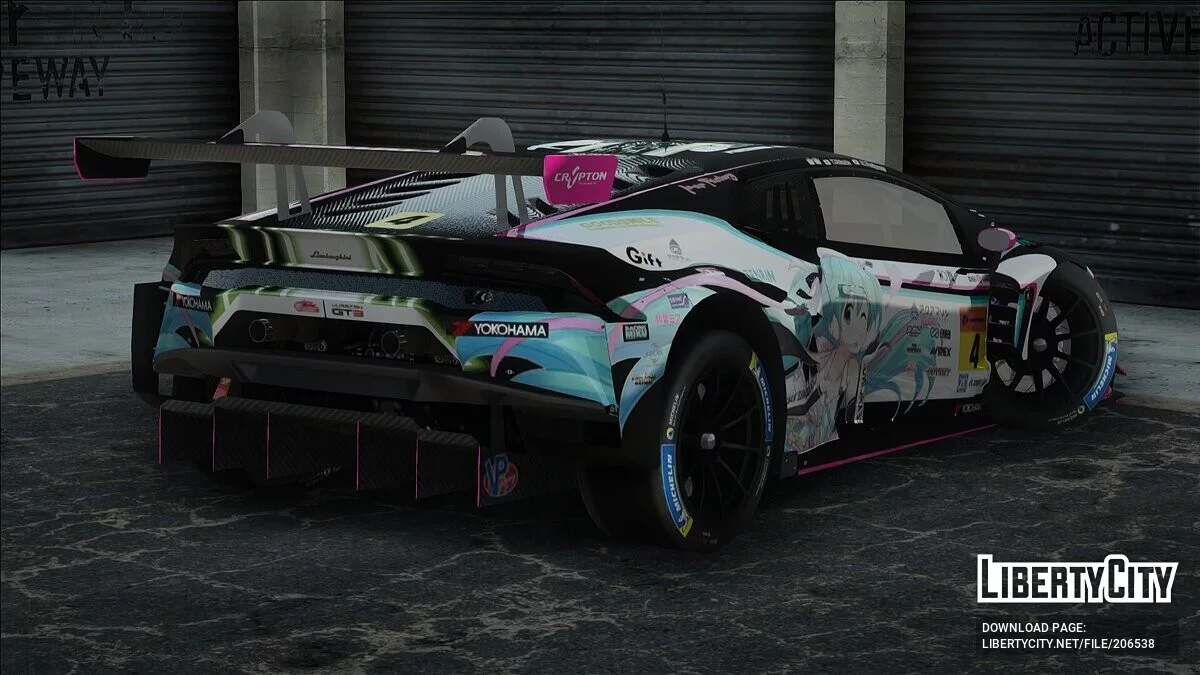 2018 Lamborghini Huracan GT3 / GTA San Andreas