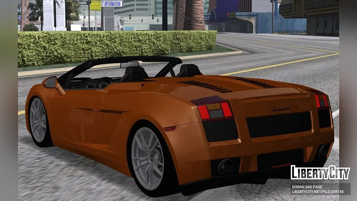 Lamborghini Gallardo / GTA San Andreas