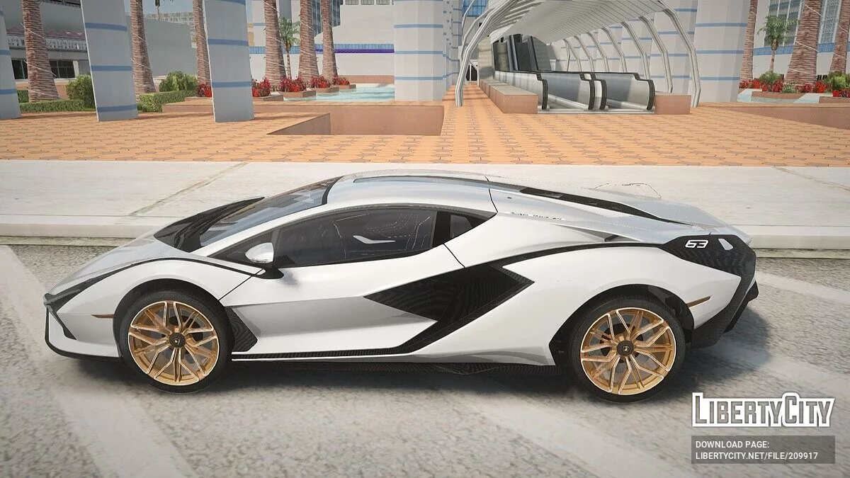 Lamborghini Sian / GTA San Andreas
