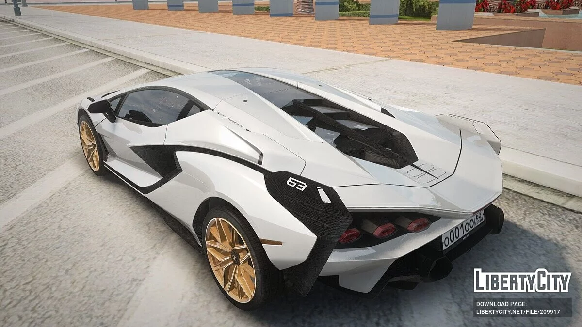 Lamborghini Sian / GTA San Andreas