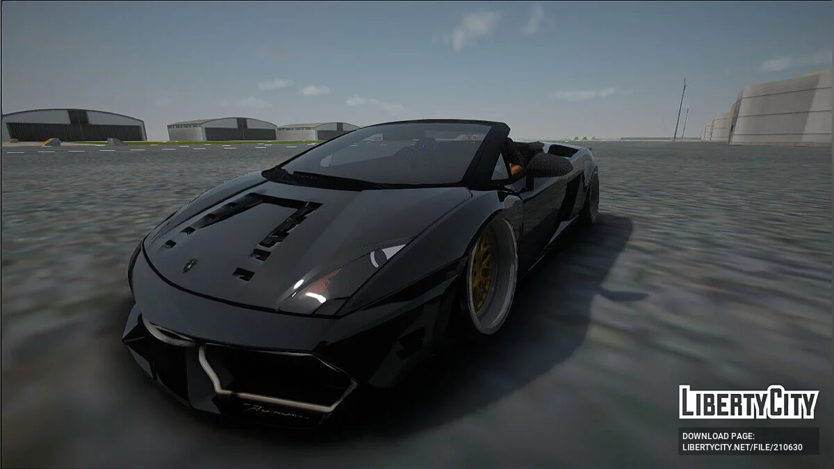 Lamborghini Gallardo LP570-4 Spyder Performante / GTA San Andreas